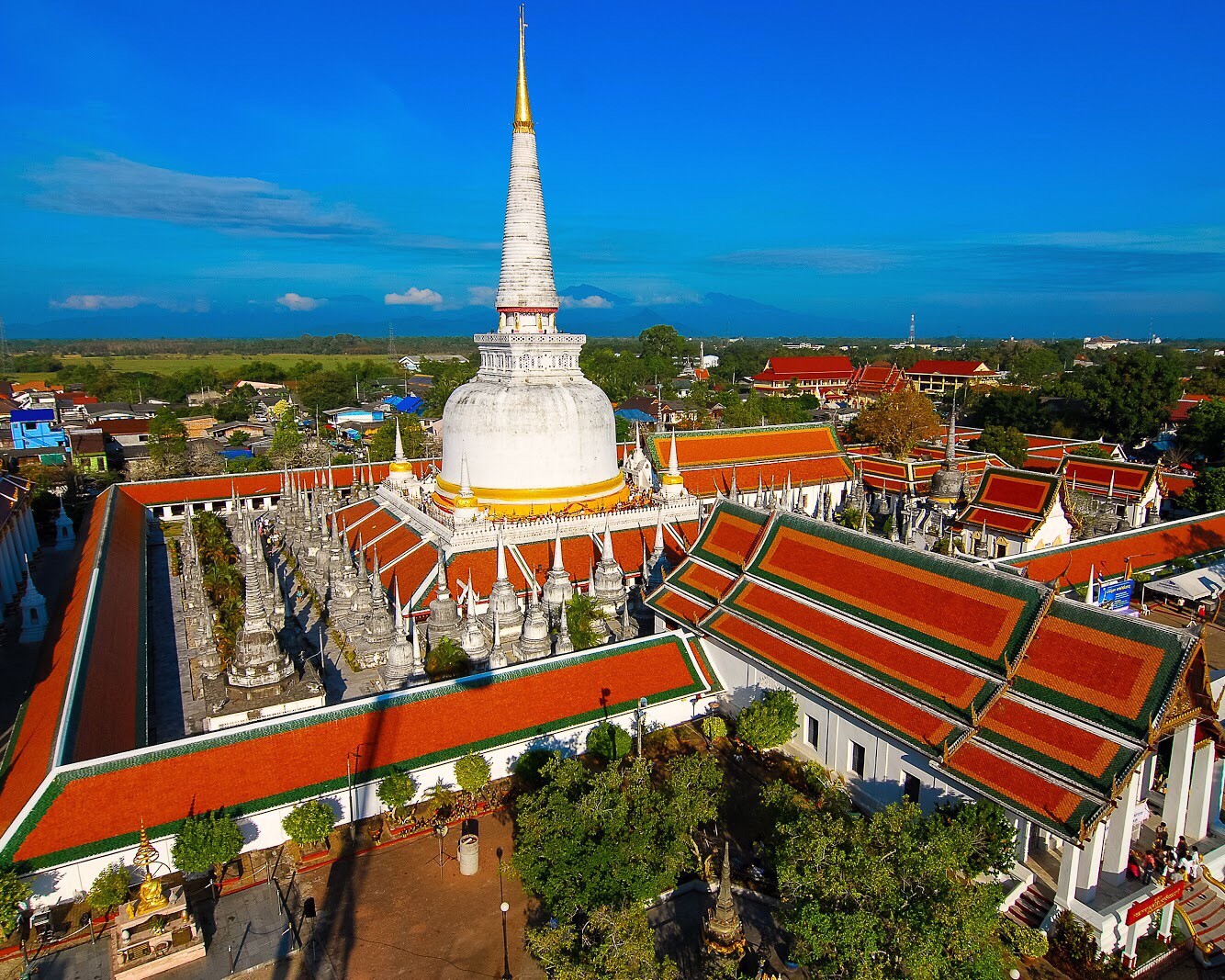 พระบรมธาตุเจดีย์ - วัดพระมหาธาตุ วรมหาวิหาร นครศรีธรรมราช